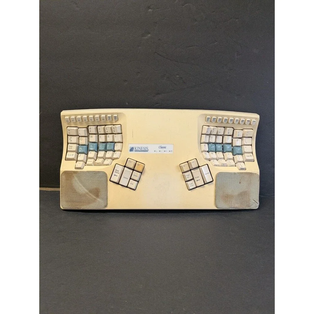Vintage 1990’s Kinesis Classic Ergonomic Keyboard Model KB133PC - Untested!!!